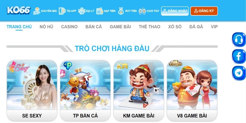 KO66 xây dựng sân chơi giải trí toàn diện, đáp ứng nhu cầu mọi hội viên